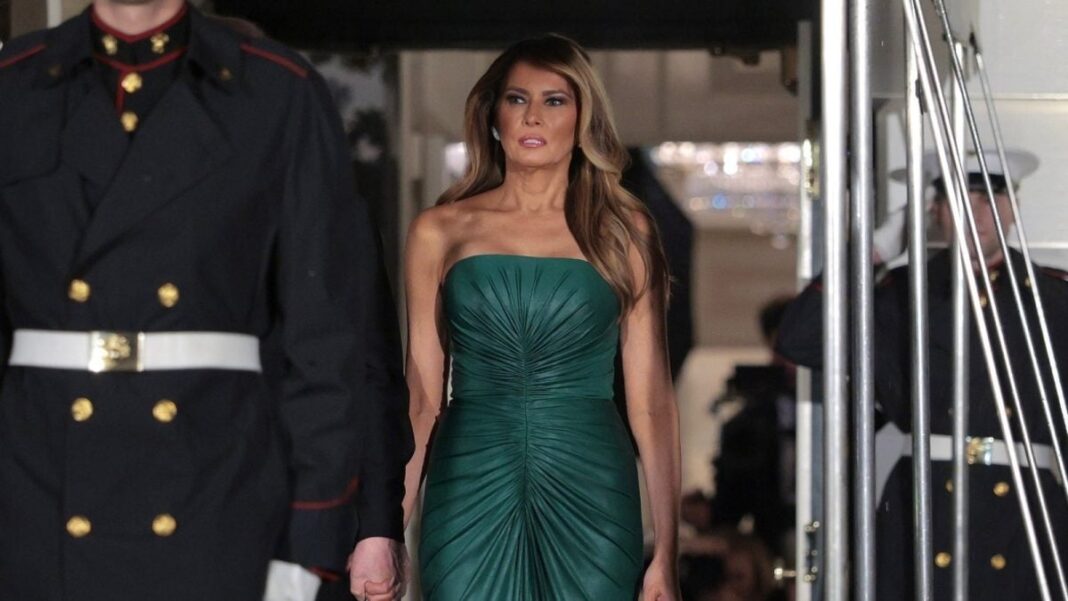 Melania Trump Gave A Subtle Nod to Saudi Arabia With Green Elie Saab Gown | Fashion News