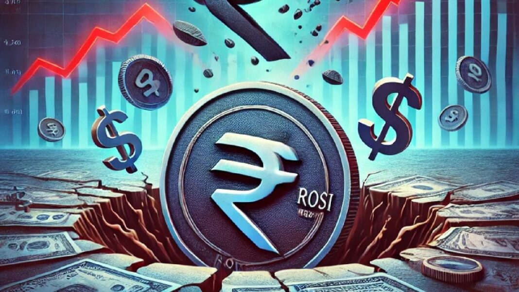 Rupee Falls 25 Paise To Close At A Record Low Of 90.74 Against US Dollar On Monday | Business News